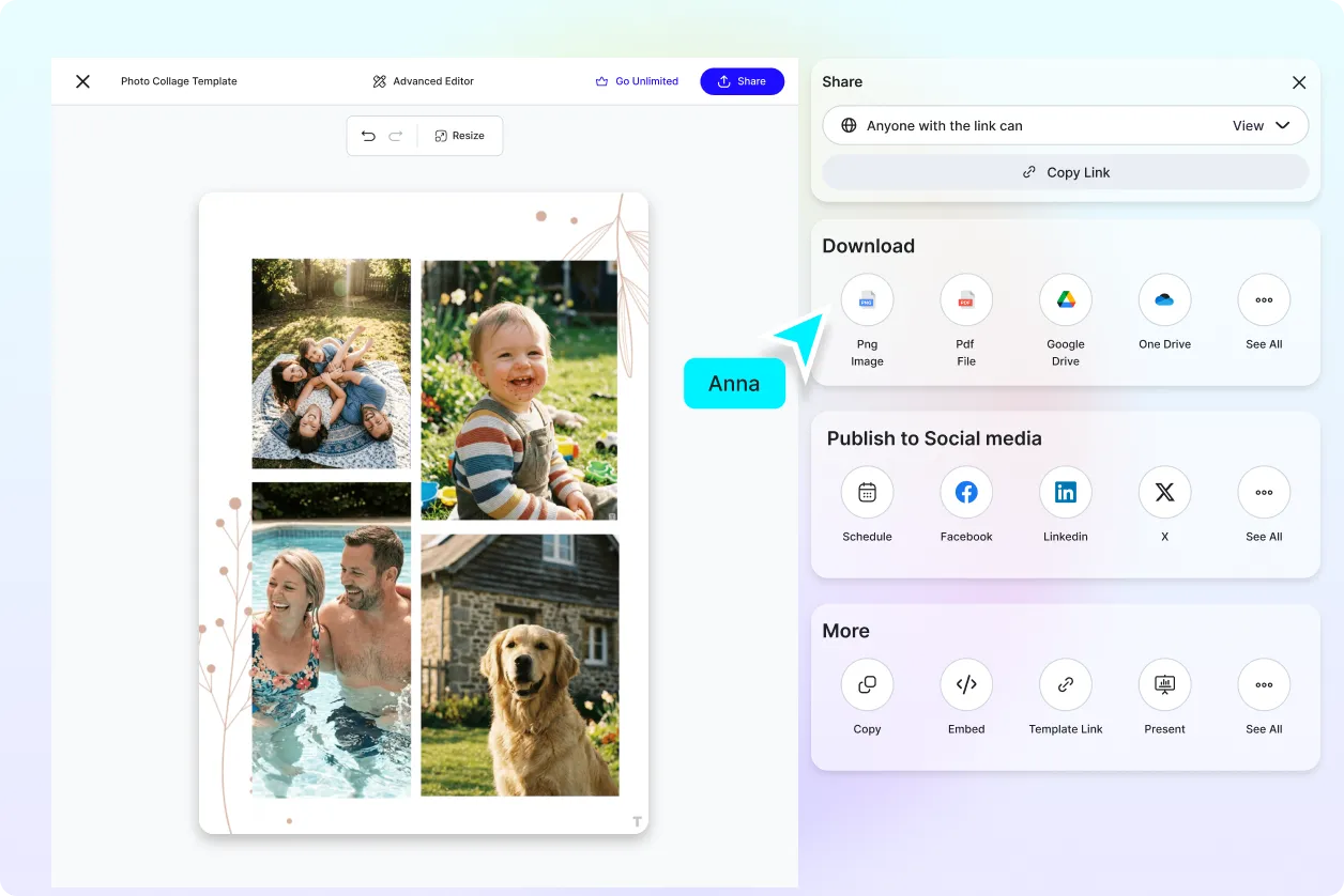 Free AI Photo Collage Generator, Create Photo Collages Online [ No Signup ]